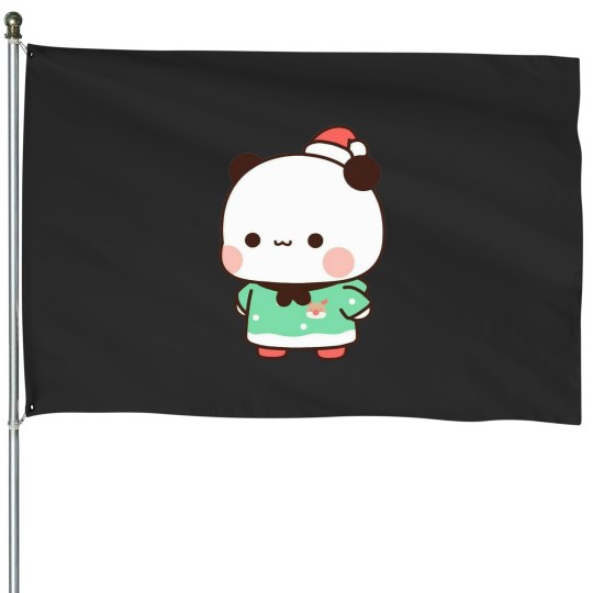 Discover Christmas Vibes Xmasss Season Dudu Costume House Flags