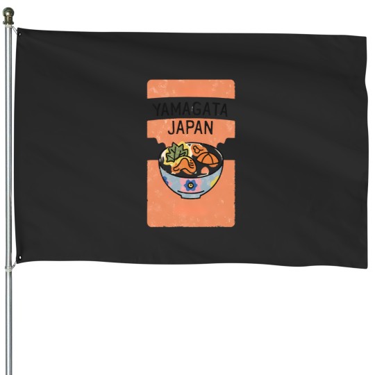 Discover Yamagata Prefecture 2197 House Flags