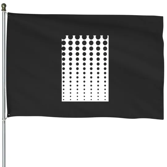 Discover BrownishGray and White Reduced Polka Dots Pattern Pairs Sherwin Williams 2022 Popular Color Sh House Flags