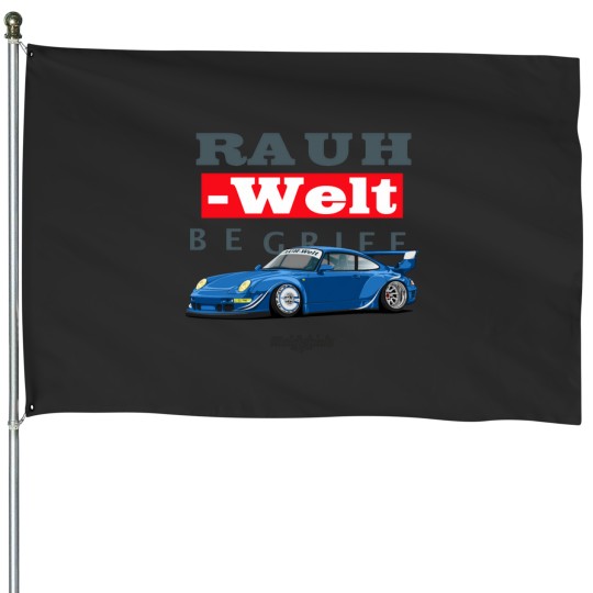 Discover RWB 993 blue Essential House Flags