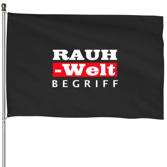 Discover RWB white Essential House Flags