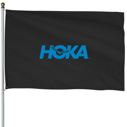 Discover Hoka Logo House Flags