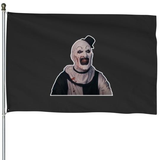 Discover Art the Clown Terrifier House Flags