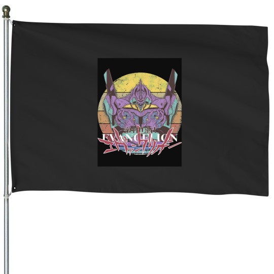 Discover EVA01 Evangelion House Flags