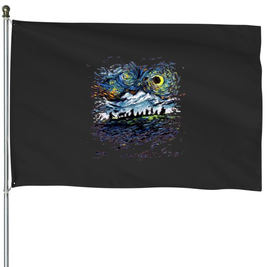 Discover Van Gogh Never Saw the Fellowship Premium House Flags