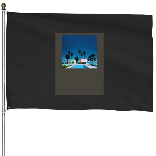 Discover hiroshi nagai House Flags