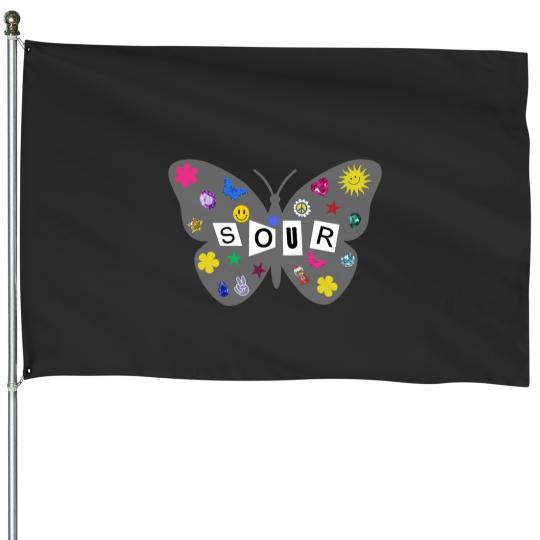 Discover Olivia Rodrigo House Flags Kids Sour Guts Vampire Olivia Rodrigo House Flags