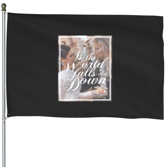 Discover As the world falls down Labyrinth House Flags