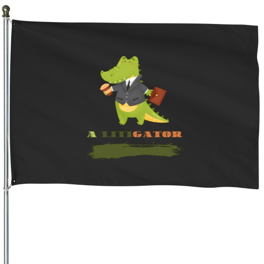 Discover A Litigator   Lawyer House Flags