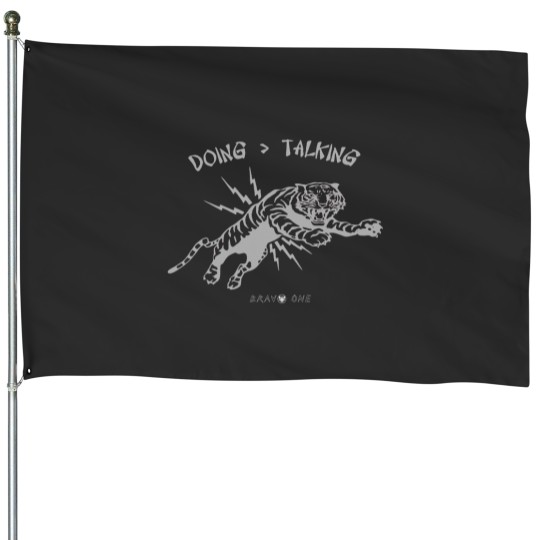 Discover BRAVO ONE TIGER SHIRT REPLICA sealss TEAM House Flags