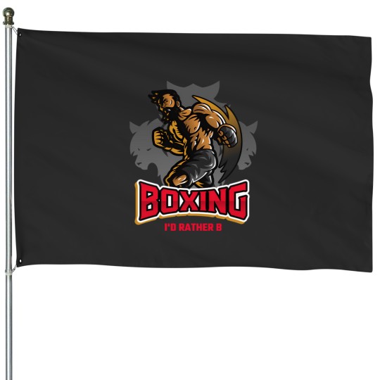 Discover ID Rather Be Boxing 12 House Flags