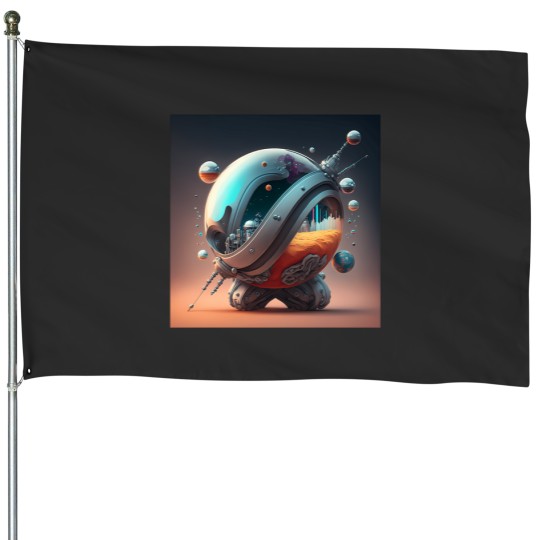 Discover An Microplanet Rpg Card 3D Edition 1 House Flags