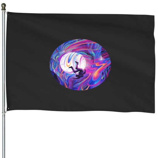 Discover kid Cudi Man on the Moon III The Chosen t t House Flags