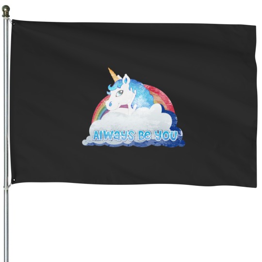 Discover Central Intelligence Unicornss Faded as worn in the film Bob Stone Essential House Flags