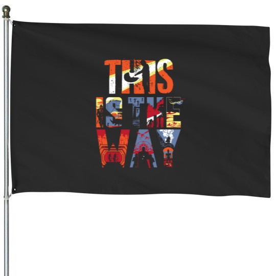 Discover The magnificent 8 House Flags