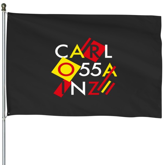 Discover Carlos Sainz 55ss classique House Flags
