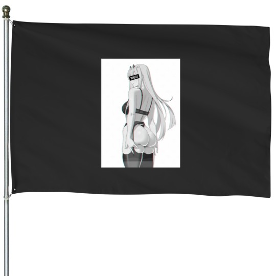 Discover Darling in the Darling in the Franx Zero2 Waifu material House Flags