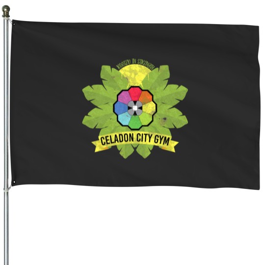 Discover Celadon City Gym Essential House Flags