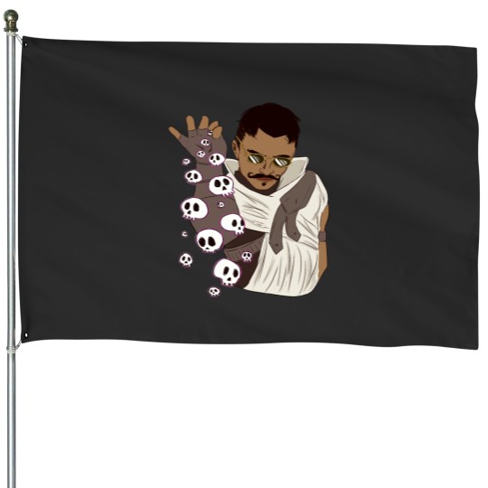 Discover Necromancer bae House Flags