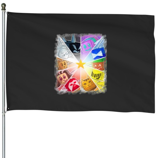 Discover Happy Bee Swarm Simulator House Flags