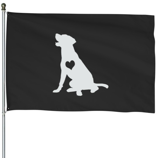 Discover Adore Labradors House Flags