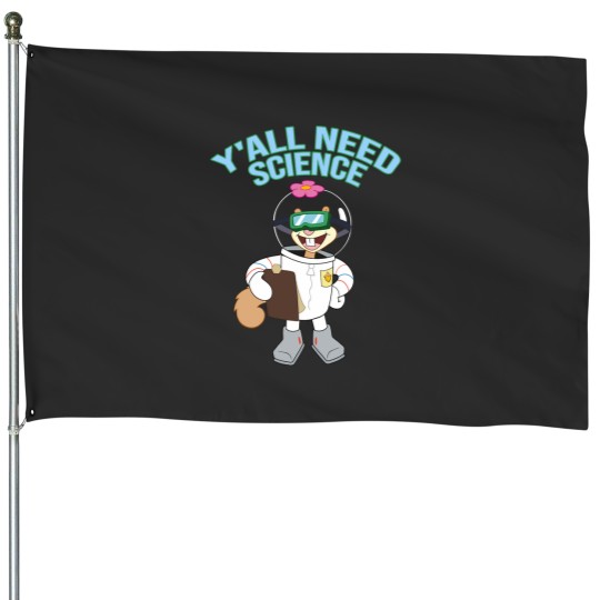 Discover Mademark x SpongeBobss SquarePants Sandy Cheeks Yall Need Science Sweatshirt House Flags