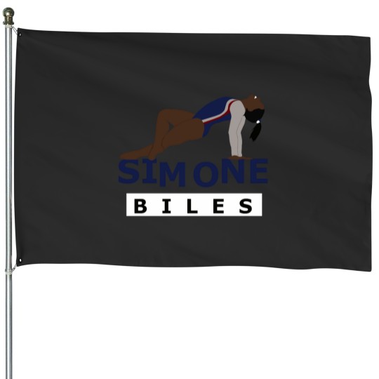 Discover Simone Biles House Flags