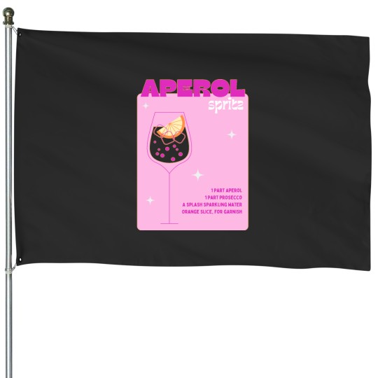 Discover Aperol Spritz House Flags