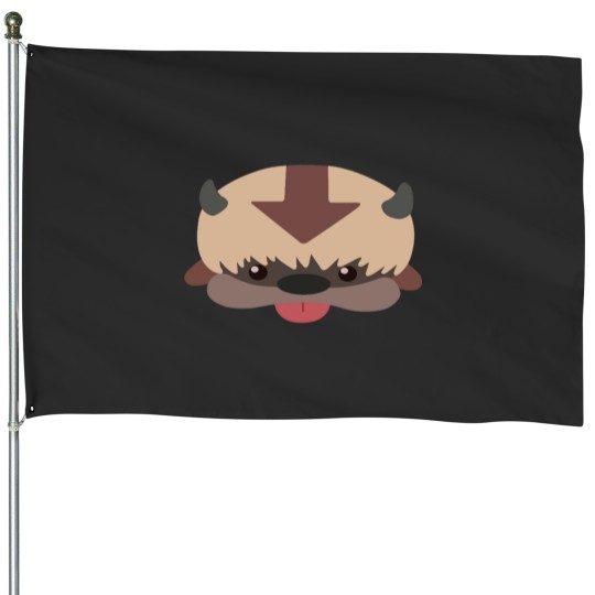 Discover Appa Cartoon no outline House Flags