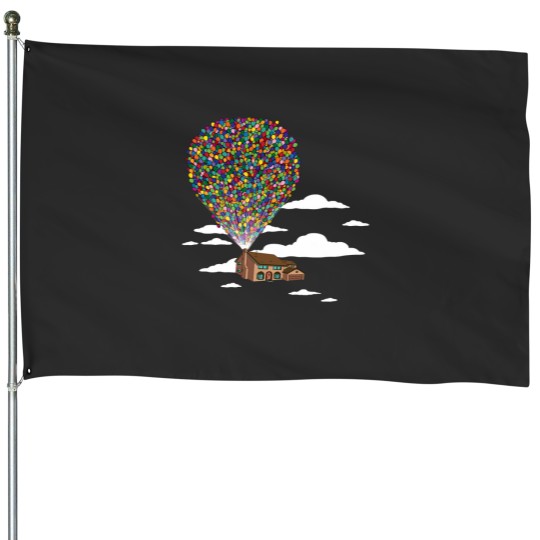 Discover Up Over Springfield House Flags