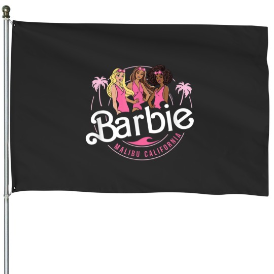 Discover Barbiess Malibuss Logo t House Flags