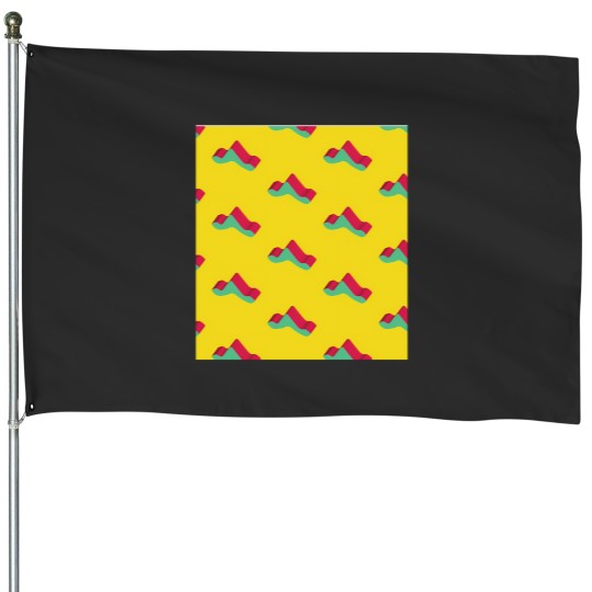Discover  crown scarf House Flags