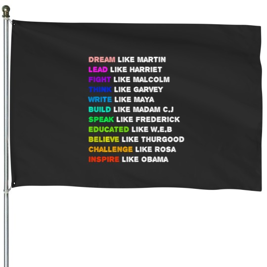 Discover Dream Like Martin Lead Like Harriet Women Black History Gift House Flags