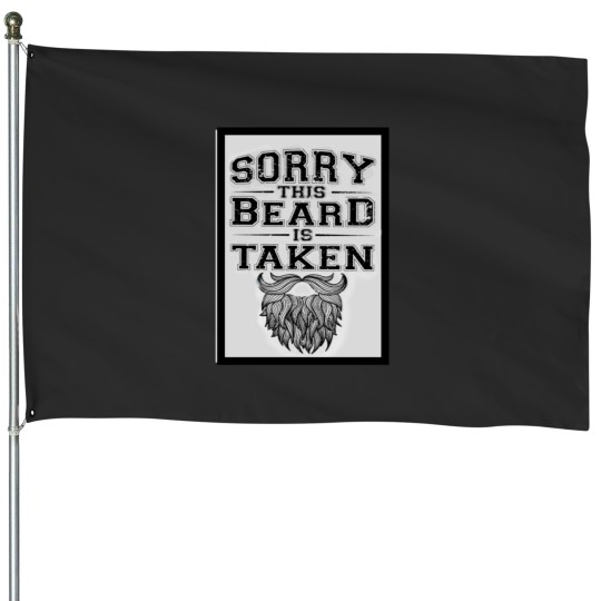 Discover sorry this mustache is taken    (6) House Flags