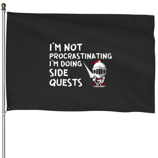 Discover Im Not Procrastinating Im Doing Side Quests 3 House Flags