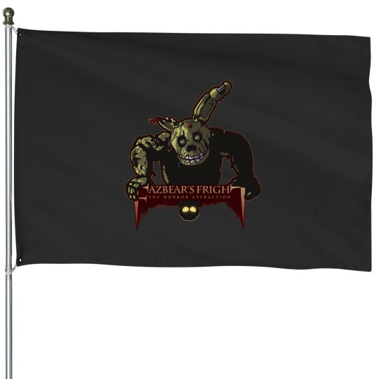 Discover FazbearS Fright The Horror Attraction House Flags