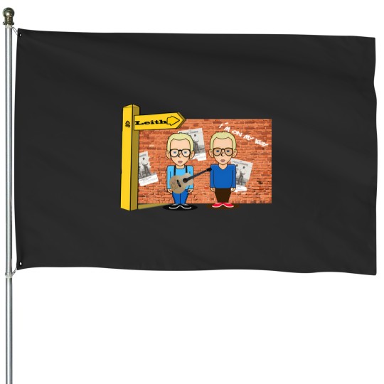 Discover IM On My Way House Flags