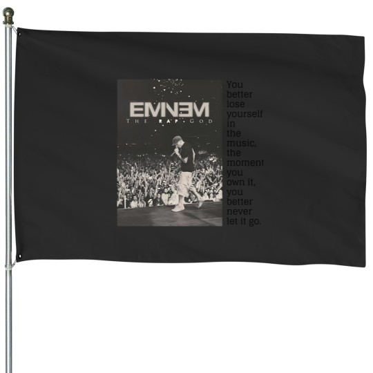 Discover Eminem Rap God   Music House Flags