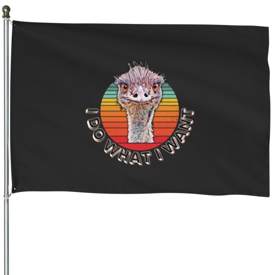 Discover Emmanuel the Emu, Emmanuel Don't Do It House Flags