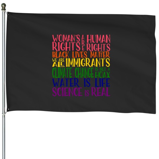 Discover Political Protest   United We Are Stronger House Flags