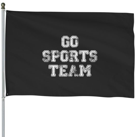 Discover Go Sports Team Scoop House Flags