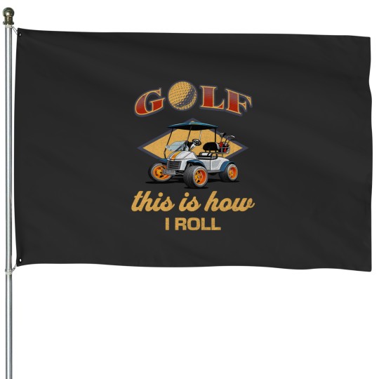 Discover Custom Golf Cart House Flags