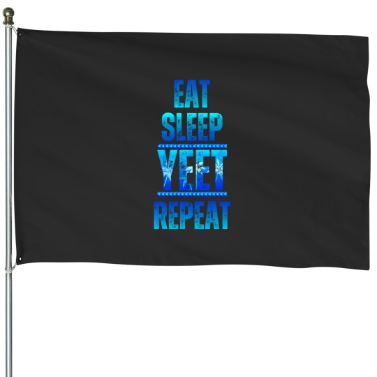 Discover Eat Sleep Yeet Repeat Jey Uso House Flags