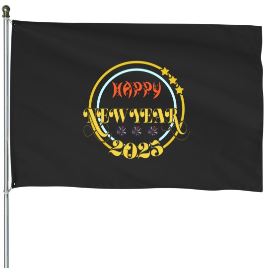 Discover Happy New Year House Flags