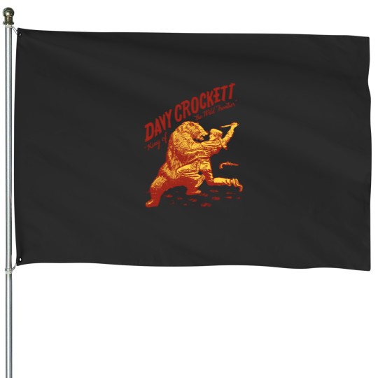 Discover Davy Crockett Classic House Flags