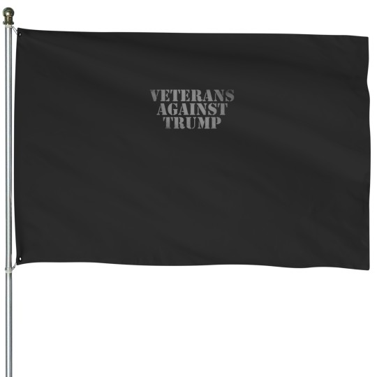Discover Veterans Against Trump House Flags