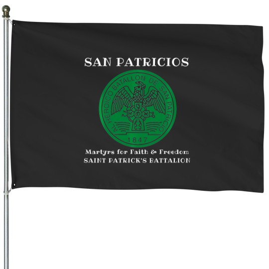Discover San Patricios Saint Patrick'S Battalion House Flags