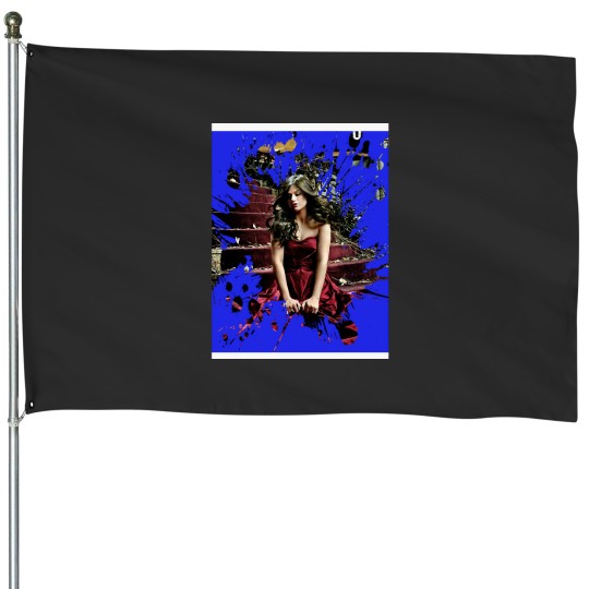 Discover Kelly Clarkson My Memory With Blue Splash Background 2020 Baseball ¾ Sleeve House Flags