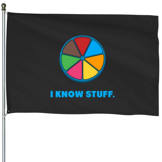 Discover Trivial Pursuit I Know Stuff House Flags