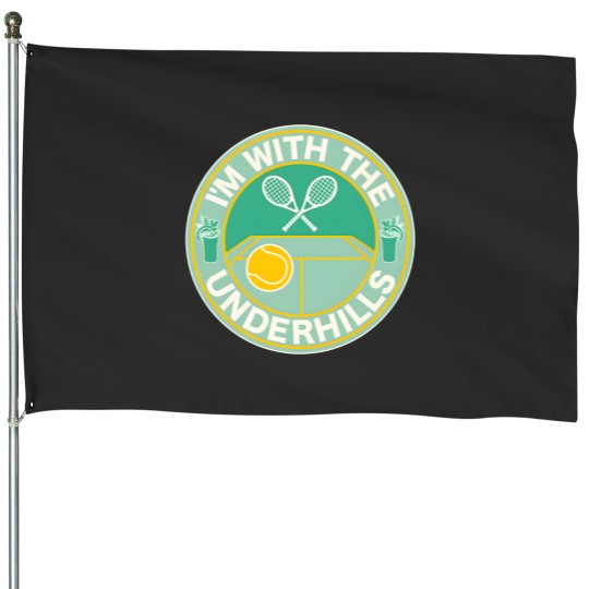 Discover Fletch - I'm With the Underhills House Flags